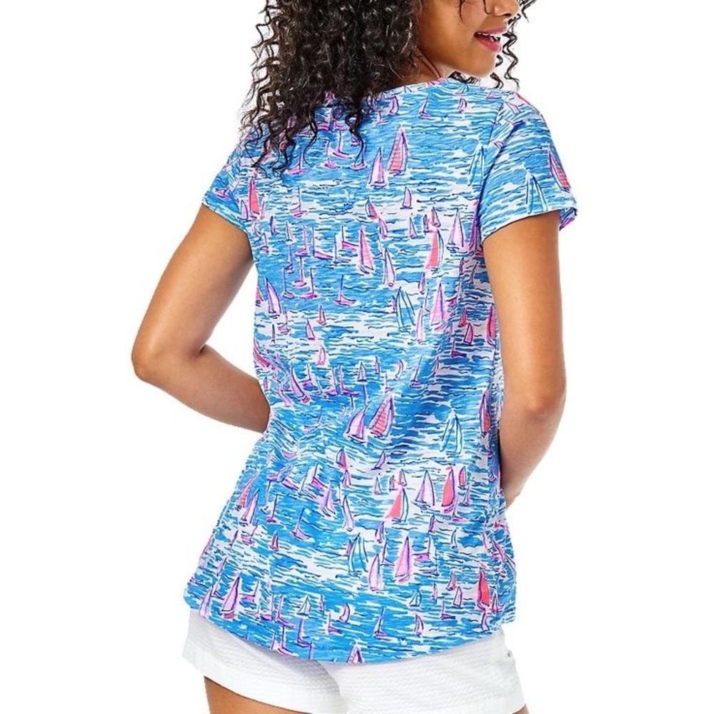 ETTA SCOOP-NECK, BLUETTE MAKE LEMONADE